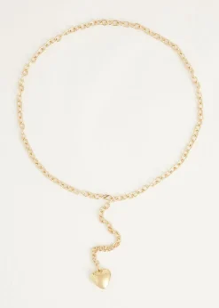 Riemen<The Sting Riem met hartje goud