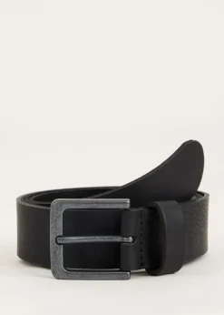 Riemen<The Sting Riem met metalen gesp zwart