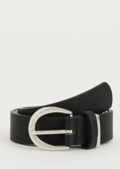 Riemen<The Sting Riem met metalen gesp zilver