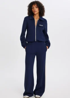 Broeken<The Sting Scuba sweatpants donkerblauw