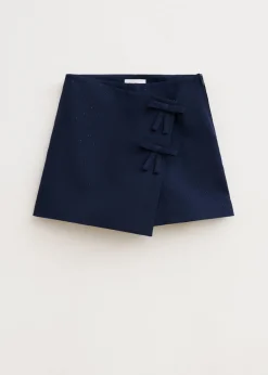 Skorts<The Sting Skort met strassdetails donkerblauw