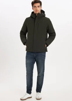 Jassen<The Sting Softshell parka donkergroen