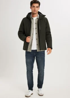 Jassen<The Sting Softshell parka donkergroen