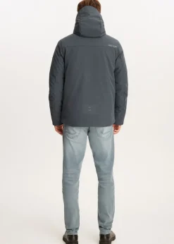 Jassen<The Sting Softshell parka blauw grijs