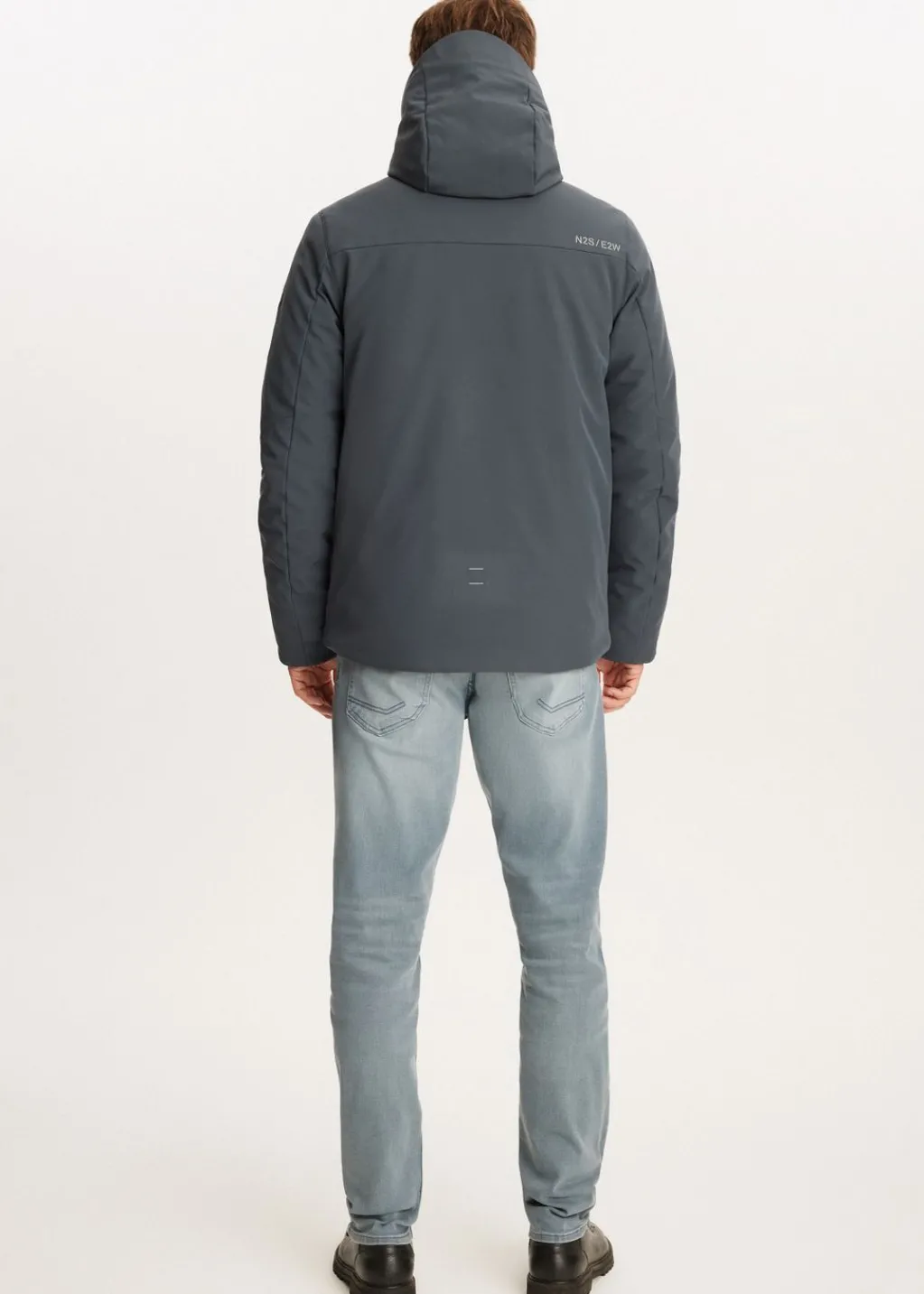 Jassen<The Sting Softshell parka blauw grijs