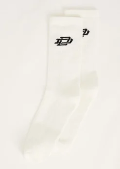Sokken<The Sting Sokken met logo wit, off-white