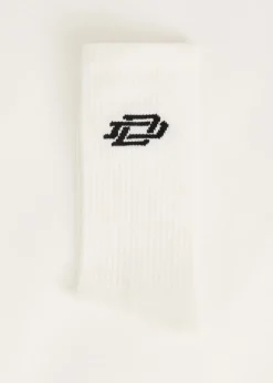 Sokken<The Sting Sokken met logo wit, off-white
