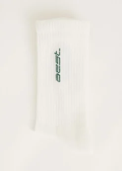 Sokken<The Sting Sokken met logo wit, off-white