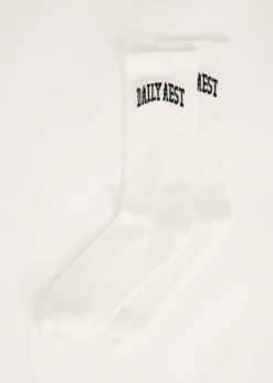 Sokken<The Sting Sokken met logo wit, off-white