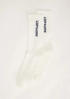 Sokken<The Sting Sokken met print wit, off-white