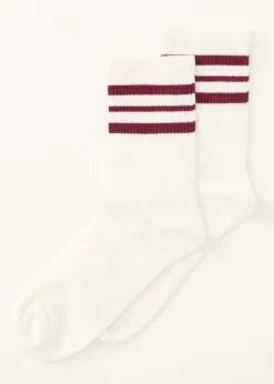 Sokken<The Sting Sporty sokken met strepen rood