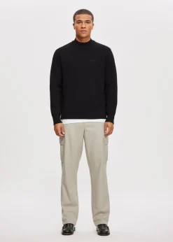 Truien En Vesten<The Sting Staff mock-neck trui zwart