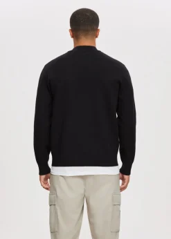 Truien En Vesten<The Sting Staff mock-neck trui zwart