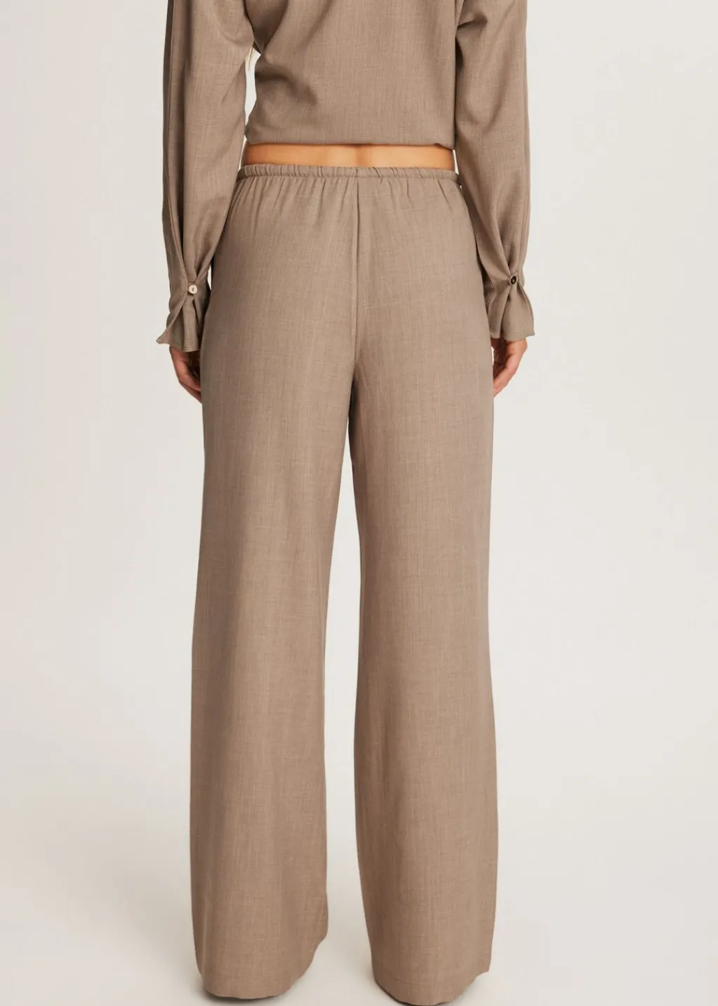 Broeken<The Sting Straight leg broek taupe