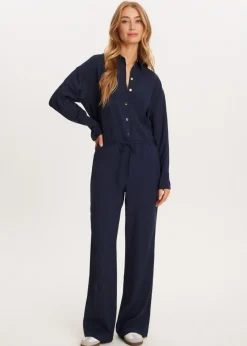 Broeken<The Sting Straight leg broek donkerblauw