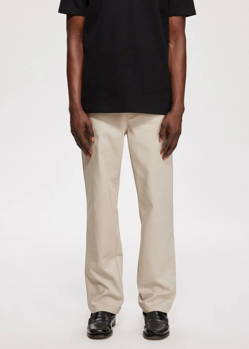 Broeken<The Sting Straight leg broek taupe