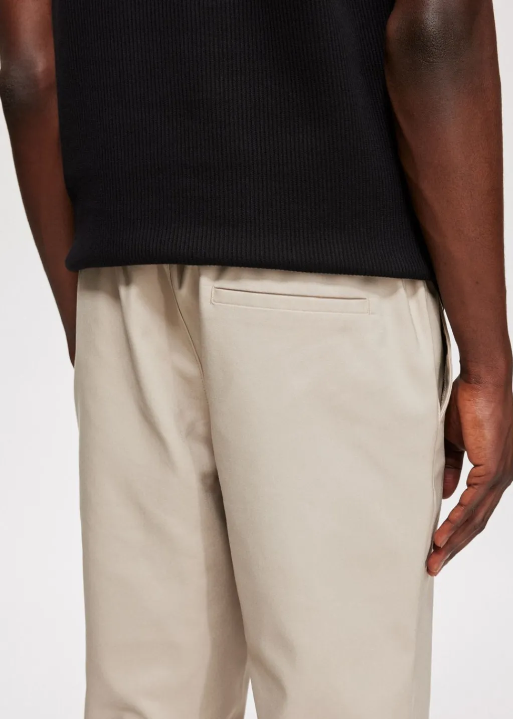 Broeken<The Sting Straight leg broek taupe