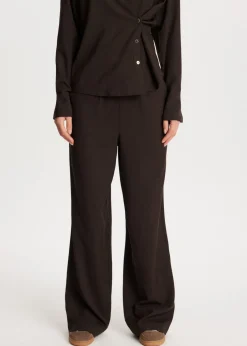 Broeken<The Sting Straight leg broek donkerbruin