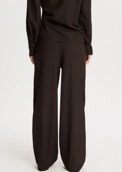 Broeken<The Sting Straight leg broek donkerbruin