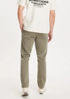 Basics|Jeans<The Sting Straight leg jeans jog groen, olijf, midden