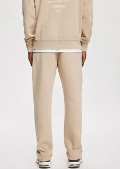 Broeken<The Sting Straight leg joggingbroek taupe