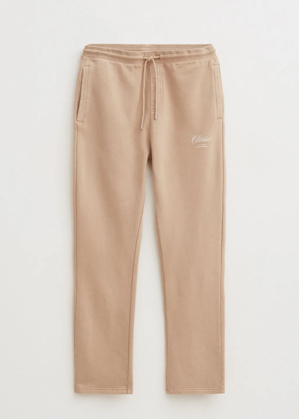 Broeken<The Sting Straight leg joggingbroek taupe