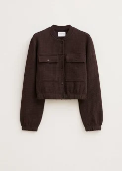 Jassen<The Sting Sweat bomberjas donkerbruin