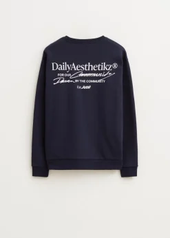 Sweaters En Hoodies<The Sting Sweater community donkerblauw