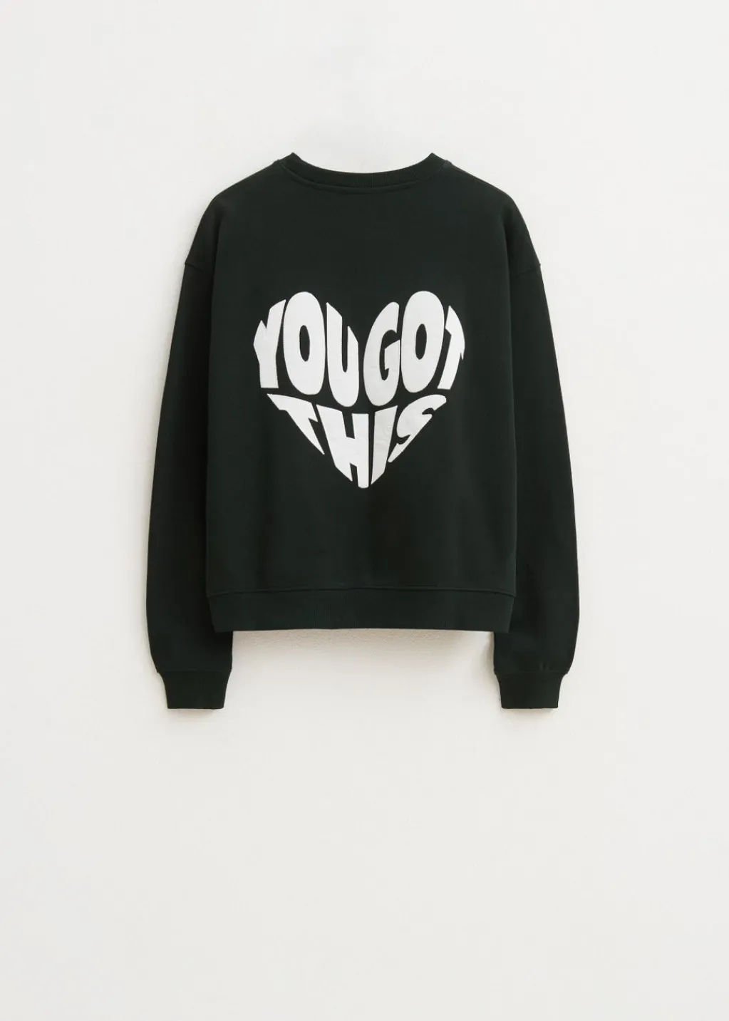 Sweaters En Hoodies<The Sting Sweater met backprint donkergroen