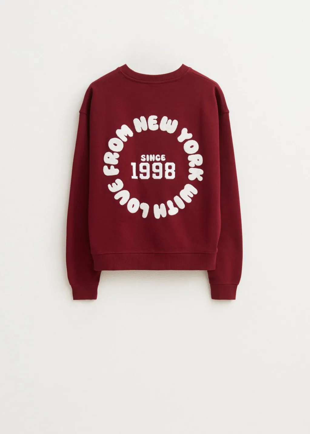 Sweaters En Hoodies<The Sting Sweater met backprint donkerrood