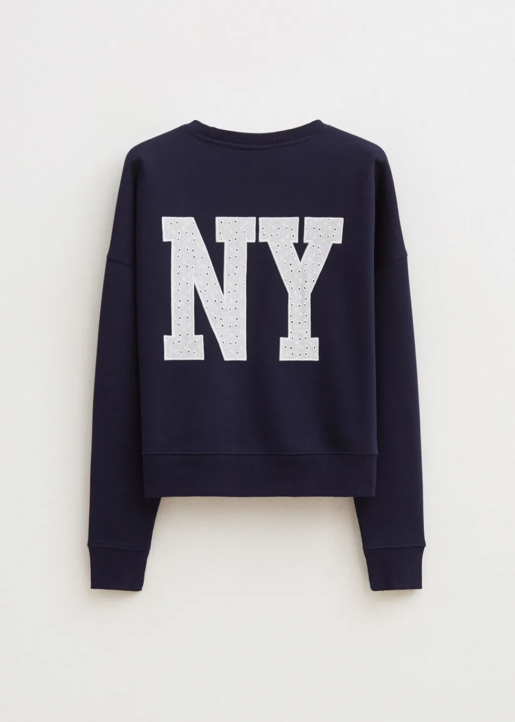Sweaters En Hoodies<The Sting Sweater met broderie donkerblauw