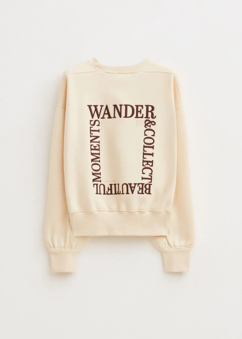 Sweaters En Hoodies<The Sting Sweater met collect print creme
