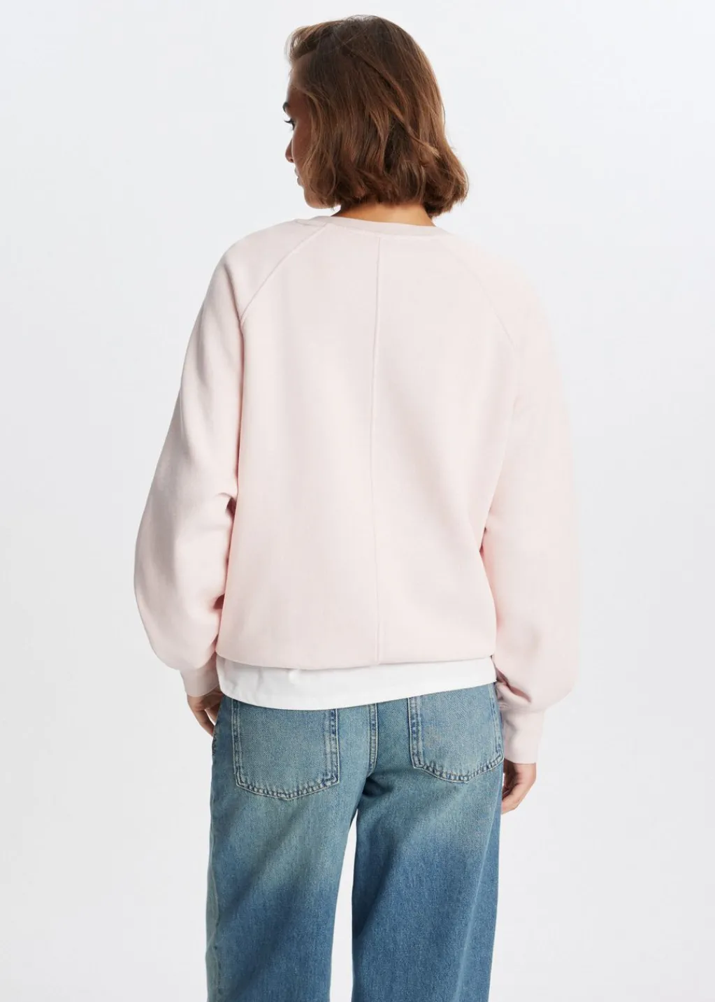 Sweaters En Hoodies<The Sting Sweater met fluffy print lichtroze