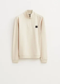 Sweaters En Hoodies<The Sting Sweater met logo creme, licht