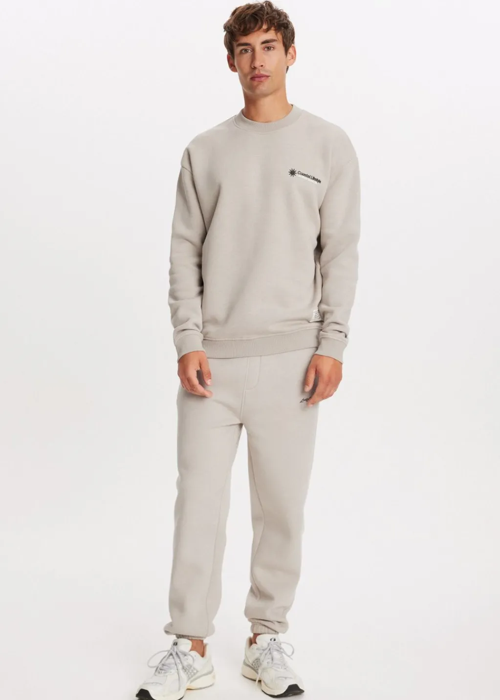Sweaters En Hoodies<The Sting Sweater met print bloem taupe, light