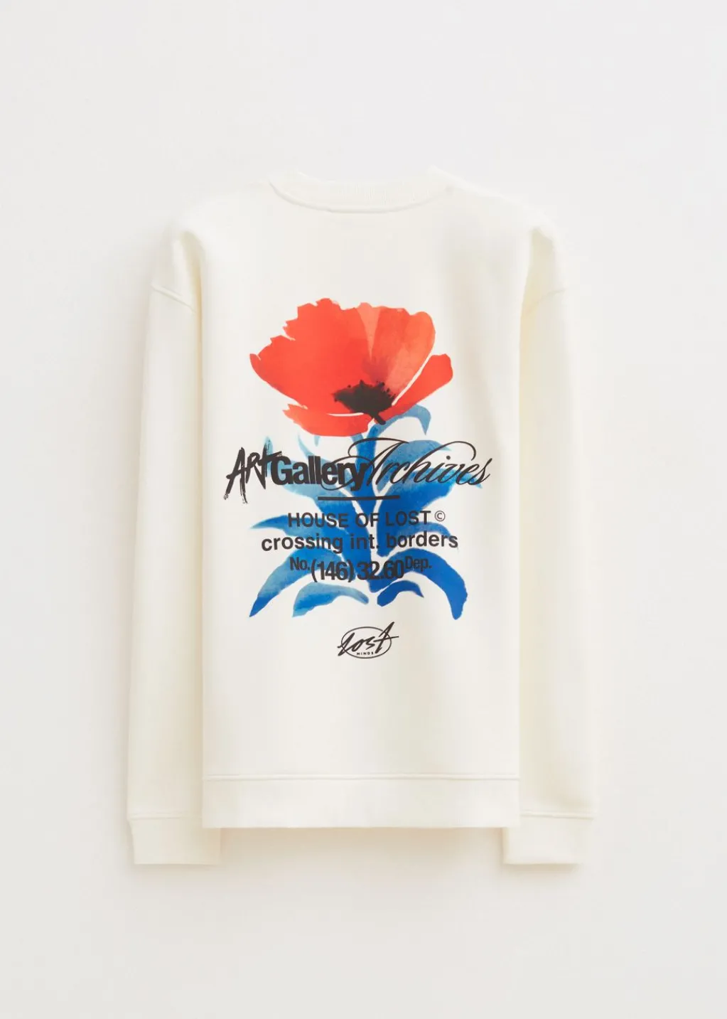 Sweaters En Hoodies<The Sting Sweater met print bloem wit, off-white
