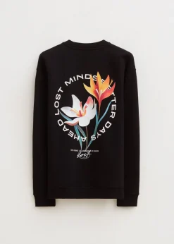 Sweaters En Hoodies<The Sting Sweater met print bloemen zwart