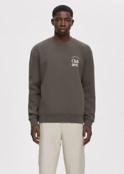 Sweaters En Hoodies<The Sting Sweater met print club groen, grijs