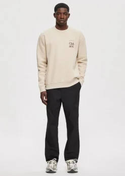 Sweaters En Hoodies<The Sting Sweater met print club lichtzand