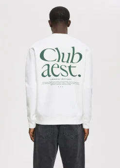Sweaters En Hoodies<The Sting Sweater met print club wit, off-white