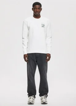 Sweaters En Hoodies<The Sting Sweater met print club wit, off-white