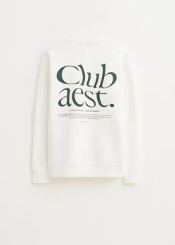 Sweaters En Hoodies<The Sting Sweater met print club wit, off-white