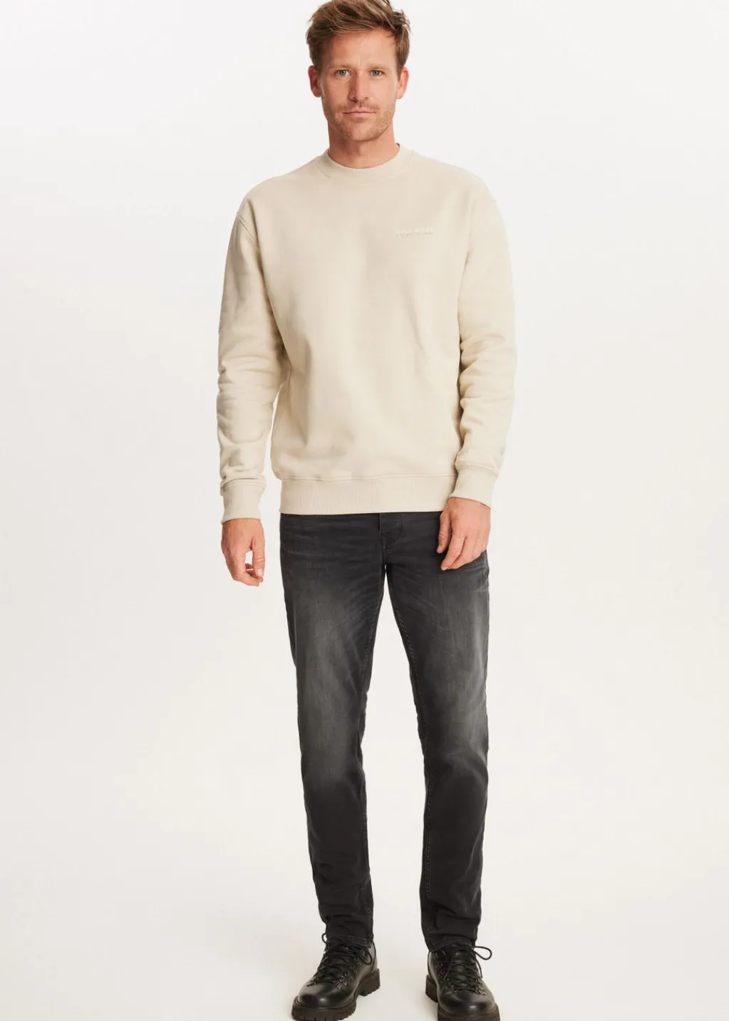 Sweaters En Hoodies<The Sting Sweater met print kompas zand