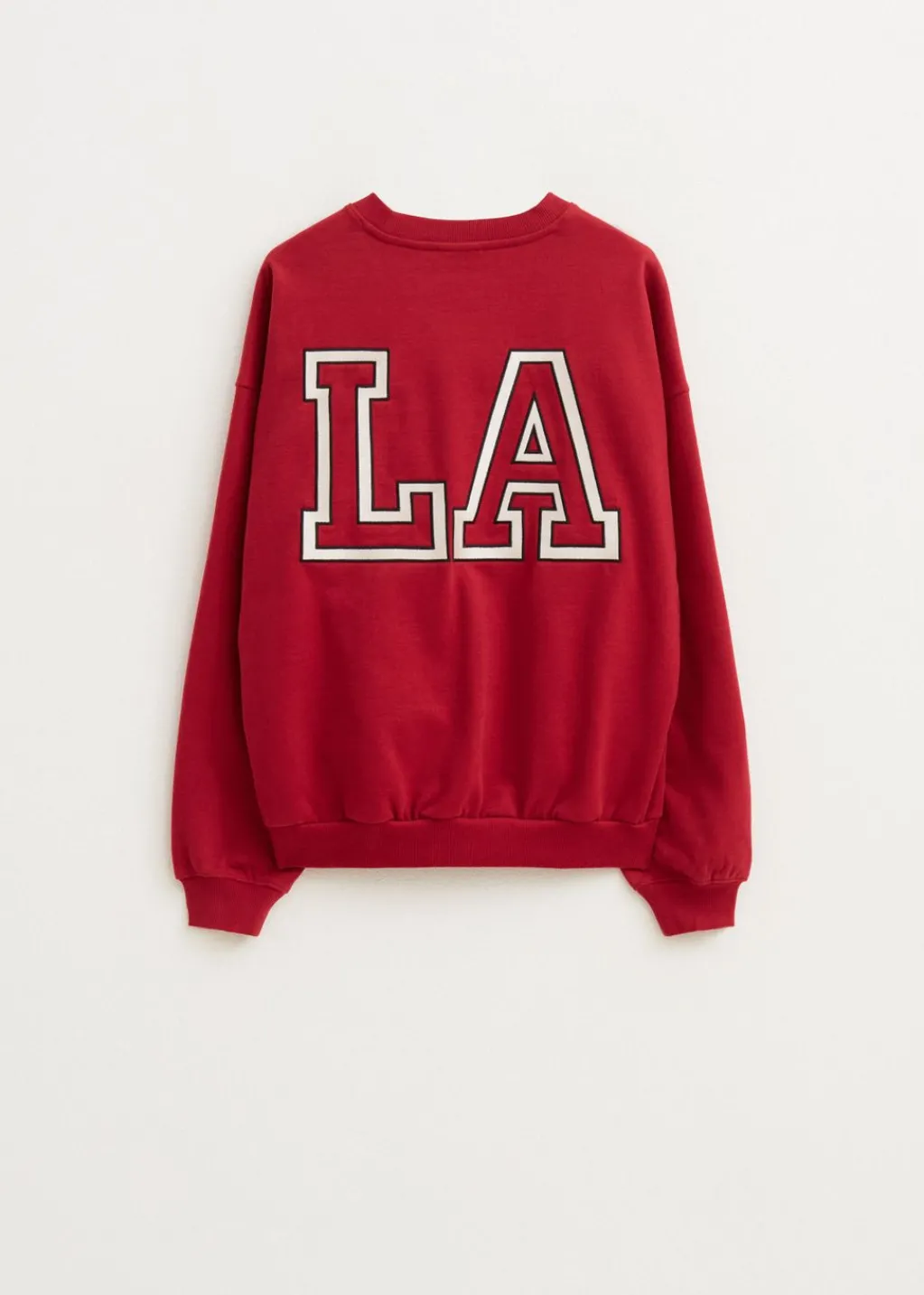 Sweaters En Hoodies<The Sting Sweater met tekstprint middenrood