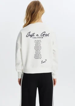 Sweaters En Hoodies<The Sting Sweater met tekstprint wit, off-white