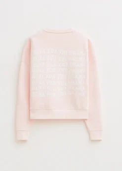 Sweaters En Hoodies<The Sting Sweater met tekstprint lichtroze