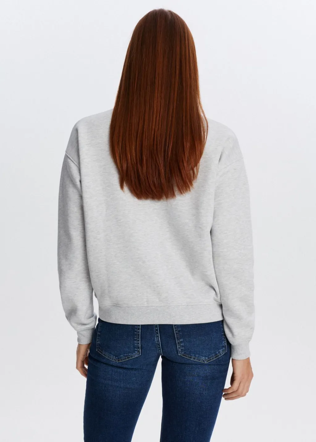 Sweaters En Hoodies<The Sting Sweater met varsity print donkerblauw