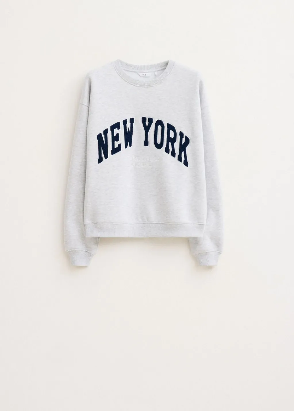 Sweaters En Hoodies<The Sting Sweater met varsity print donkerblauw