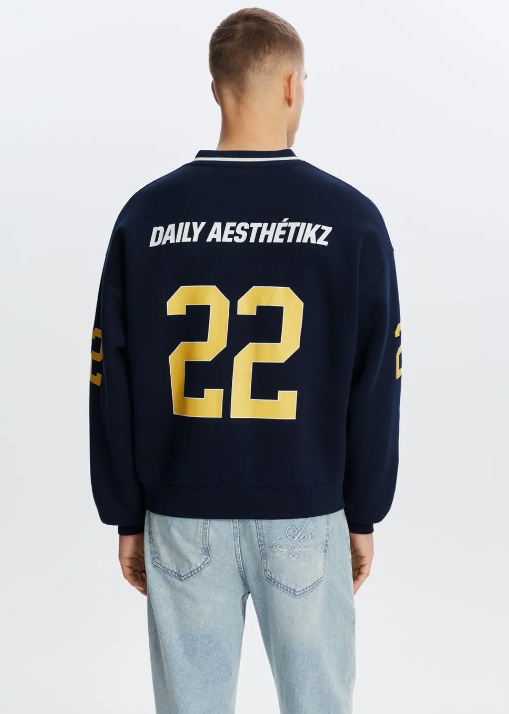 Sweaters En Hoodies<The Sting Sweater sport jersey donkerblauw