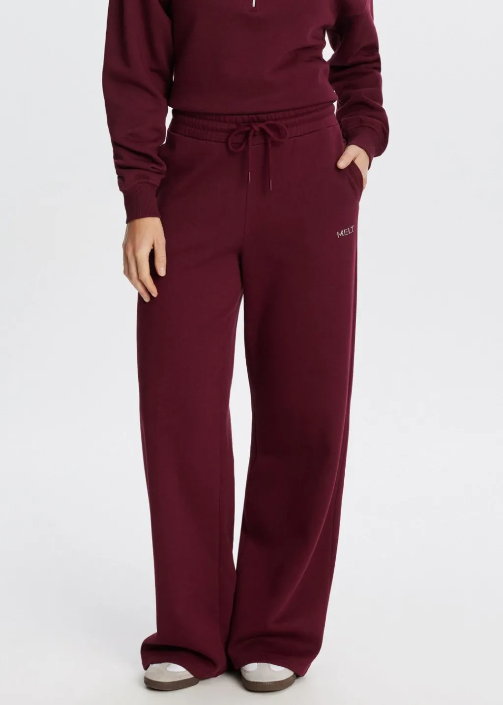 Broeken|Basics<The Sting Sweatpants bordeaux